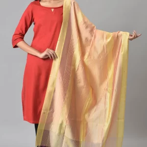 Women’s Multi Coloured Banarasi Dupatta