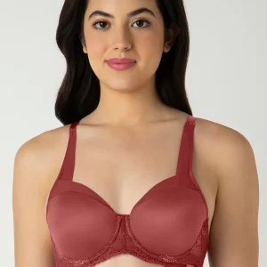 Glam Lace Padded Wired Balconette Bra