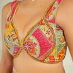 CHIC SEAFOAM QUEEN’S CUT BLOUSE