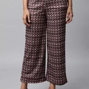 Grey Loose Fit Palazzo