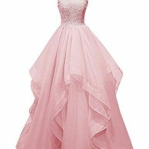 Women Wedding Dress(Pink)