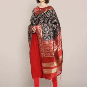 Beautiful Banarasi Patola Silk Dupatta