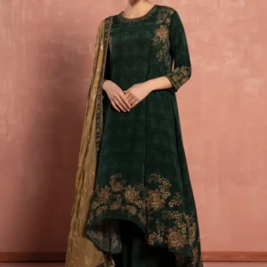 PRINTED KURTA TOP AND PALAZZO PANTS SET