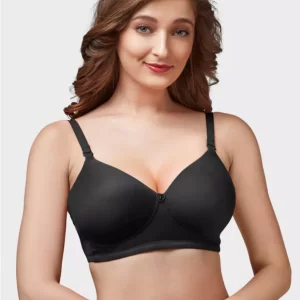 BLack Women Full Coverage Non Padded Bra