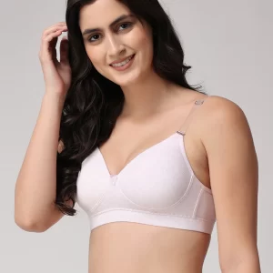 Full Coverage Heavily Padded Convertible-Straps T-Shirt Bra