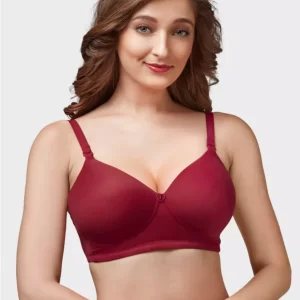 Moulded Feather Non Padded Full Coverage Women Bra