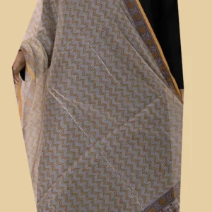 Zig Zag Pattern Block Printed Kota Cotton Dupatta